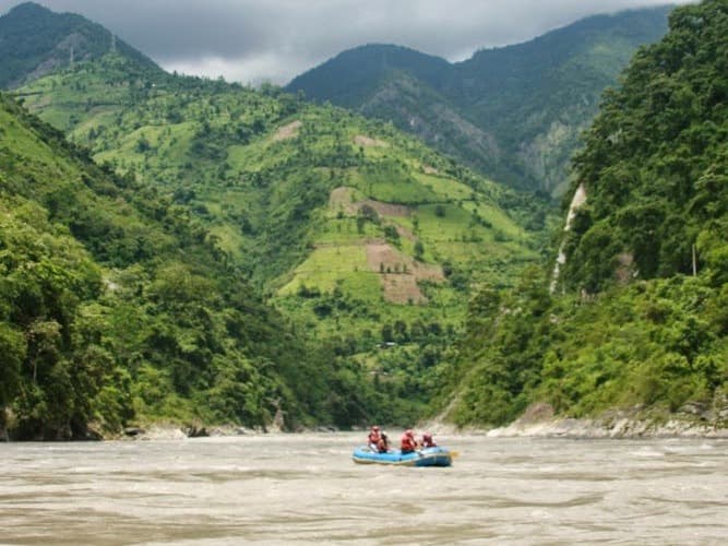 1 Day Rafting in Trishuli