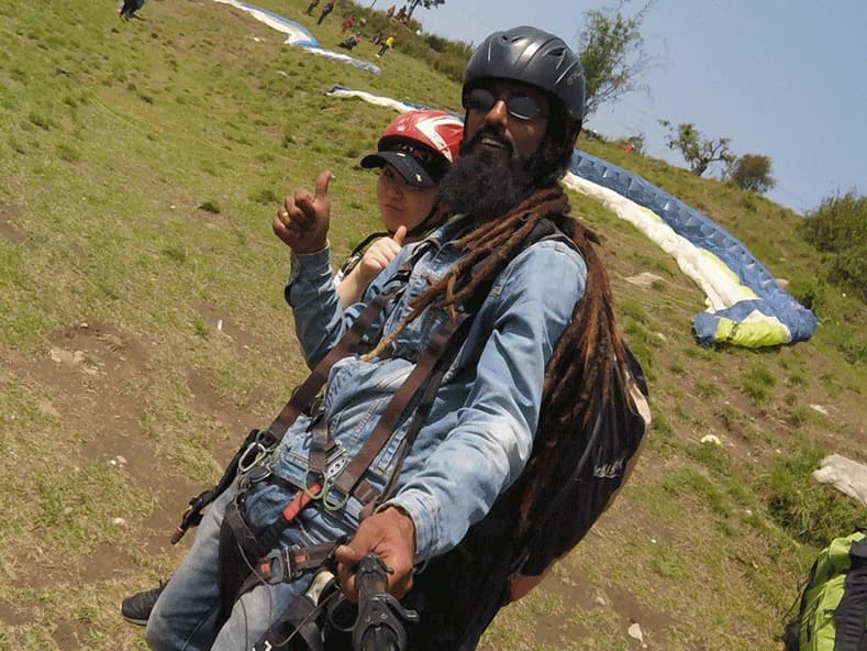 Paragliding in Nepal